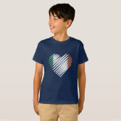 ラブアイルランドハートアイリッシュルーツ Tシャツ (正面フル)