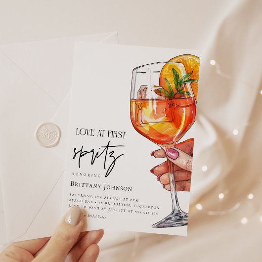 ラブアエレガントッモダントファーストスピリッツブライダルシャワー 招待状