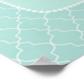 ラブアクアと珊瑚壁画 ポスター (角)