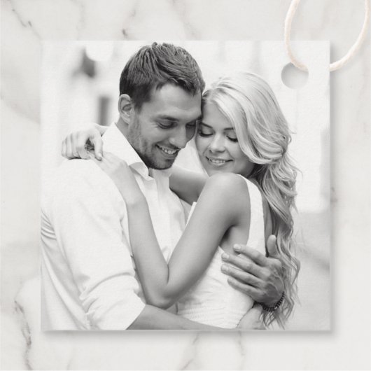 ラブアクアエレガントカリグラフィズ結婚モノグラム フェイバータグ (裏面)