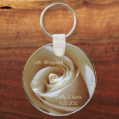 ラブアクイ結婚式の引き出物キーチェーン キーホルダー (正面)
