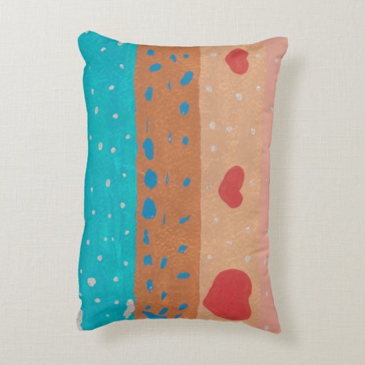 ラブアクセント枕の種子 アクセントクッション (裏面(縦))