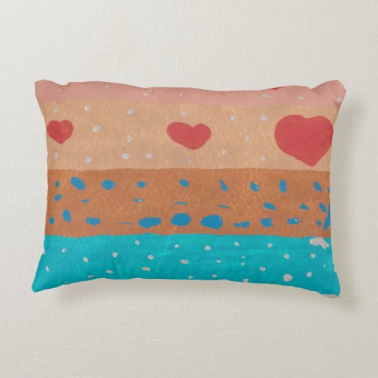 ラブアクセント枕の種子 アクセントクッション (裏面)