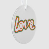 ラブアクリルオーナメント オーナメント (正面)