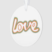 ラブアクリルオーナメント オーナメント (正面)