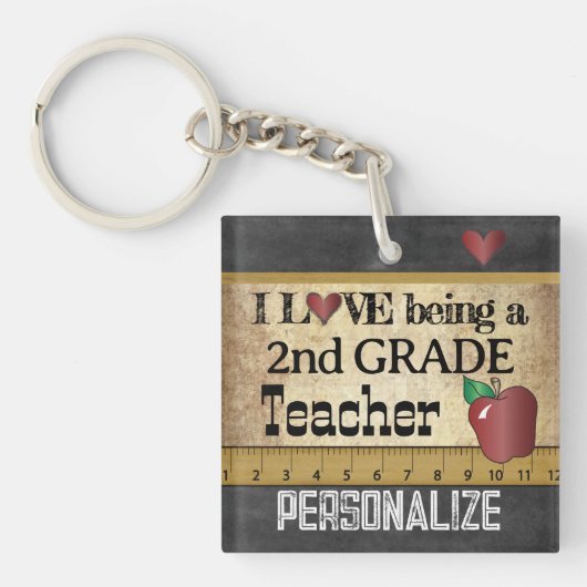 ラブアザ2年生先生 キーホルダー (正面)