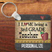 ラブアザ3年生先生 キーホルダー (正面)