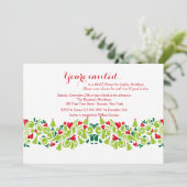 ラブアットクリスマスシャワー招待状 招待状 (スタンド正面)