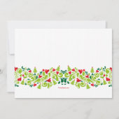 ラブアットクリスマスシャワー招待状 招待状 (裏面)