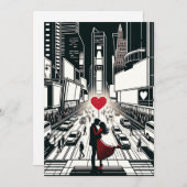 ラブアットタイムズスクエアザハートのニューヨーク シーズンカード (正面/裏面)