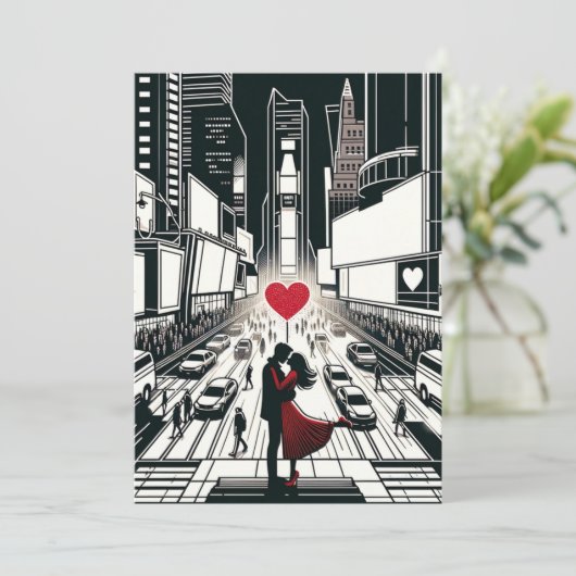 ラブアットタイムズスクエアザハートのニューヨーク シーズンカード (スタンド正面)