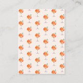 ラブアットファーストエレガントスピリッツブライダルシャワー アドバイスカード (裏面)