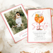 ラブアットファーストエレガントスピリッツ写真ブライダルシャワー 招待状