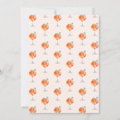 ラブアットファーストスピリッツアドバイスカードブライダルシャワー 招待状 (裏面)