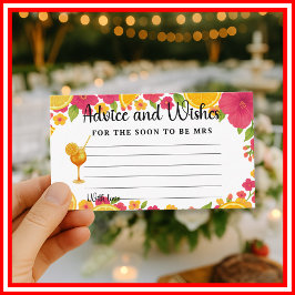 ラブアットファーストスピリッツアドバイスカード | ブライダルシャワー エンクロージャーカード