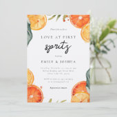 ラブアットファーストスピリッツカップルズシャワー招待状 招待状 (スタンド正面)