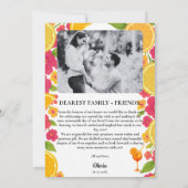 ラブアットファーストスピリッツシトラスオレンジブライダルシャワー サンキューカード (裏面)