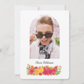 ラブアットファーストスピリッツシトラスオレンジブライダルシャワー 招待状 (裏面)