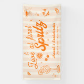 ラブアットファーストスピリッツバチェロレッテへようこそ 横断幕 (縦)