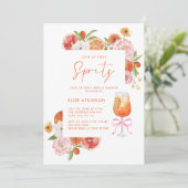 ラブアットファーストスピリッツフローラブライダルシャワー 招待状 (スタンド正面)