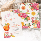 ラブアットファーストスピリッツフローラブライダルシャワー 招待状