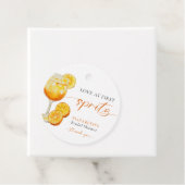 ラブアットファーストスピリッツブライダルシャワーウェルカムカスタム フェイバータグ (インサイチュ)