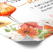 ラブアットファーストスピリッツブライダルシャワーバーサイン ポスター (角)