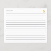 ラブアットファーストスピリッツブライダルシャワーレシピオレンジ (裏面)