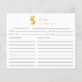 ラブアットファーストスピリッツブライダルシャワーレシピオレンジ (正面)