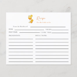 ラブアットファーストスピリッツブライダルシャワーレシピオレンジ