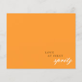 ラブアットファーストスピリッツブライダルシャワーレシピカード (裏面)