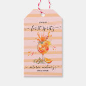 ラブアットファーストスピリッツブライダルシャワー ギフトタグ (正面)