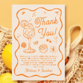 ラブアットファーストスピリッツブライダルシャワー サンキューカード