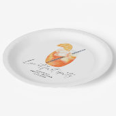 ラブアットファーストスピリッツブライダルシャワー ペーパープレート (アングル)