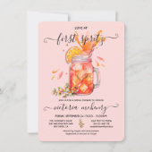 ラブアットファーストスピリッツブライダルシャワー 招待状 (正面)