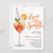 ラブアットファーストスピリッツブライダルシャワー 招待状 (正面)