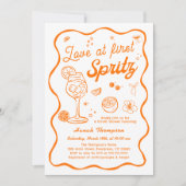 ラブアットファーストスピリッツブライダルシャワー 招待状 (正面)