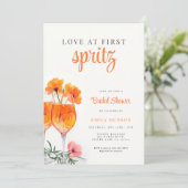 ラブアットファーストスピリッツブライダルシャワー 招待状 (スタンド正面)