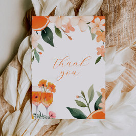 ラブアットファーストスピリッツモダンブライダルシャワー サンキューカード