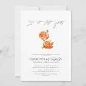 ラブアットファーストスピリッツモダンリハーサルディナー 招待状 (正面)