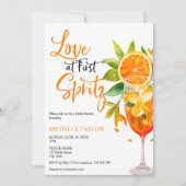 ラブアットファーストスピリッツ夏ブライダルシャワー 招待状 (正面)