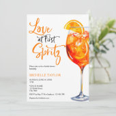 ラブアットファーストスピリッツ夏ブライダルシャワー 招待状 (スタンド正面)