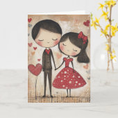 ラブアットファーストスマイル カード (黄色い花)