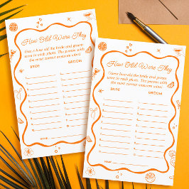 ラブアットファーストブライダルシャワーゲージゲーム