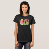 ラブアットファースト一口スイカAxolotlスナック Tシャツ (正面フル)