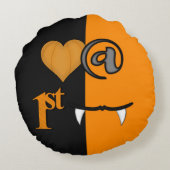 ラブアットファースト・バイト・ハロウィーン ラウンドクッション (裏面)