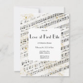 ラブアットファースト・バイト・バレンティン 招待状 (正面)