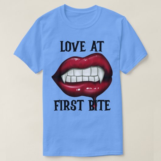 ラブアットファースト・バイト Tシャツ (デザイン正面)