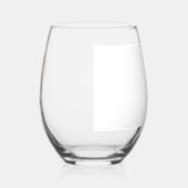 ラブアットモダンファーストスピリッツブライダルシャワー ステムなしワイングラス (左)