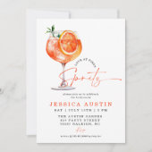 ラブアットモダンファーストスピリッツブライダルシャワー 招待状 (正面)